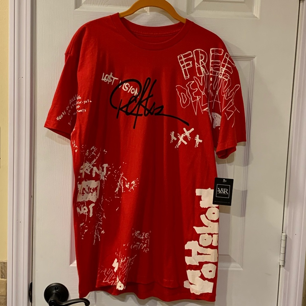 Rare Find NWT Young & Reckless Graphic Tee Large